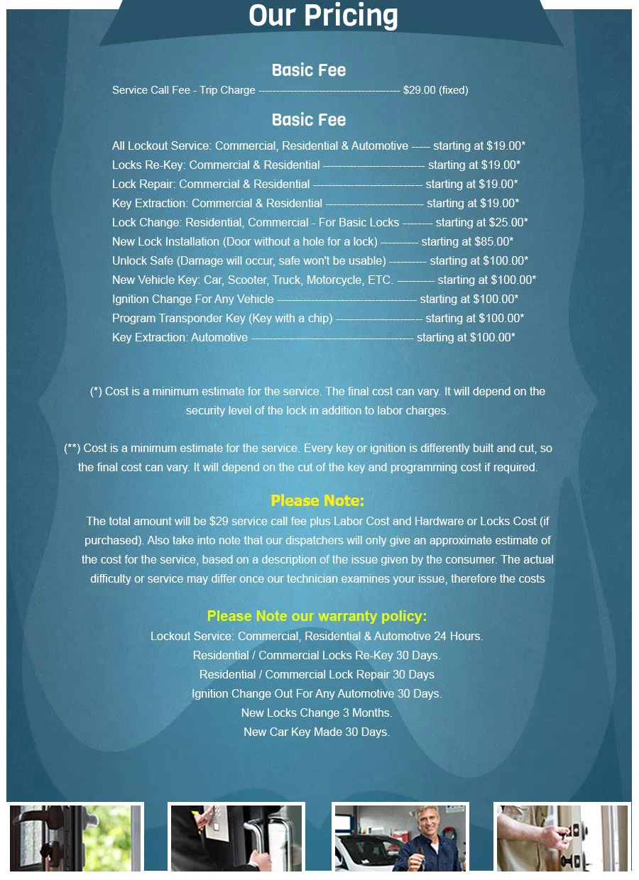 Lock Key Shop Philadelphia, PA 215-583-2340